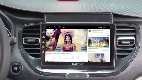 Màn hình DVD Android liền camera 360 xe Hyundai Accent 2021 - nay | Elliview S4 Basic